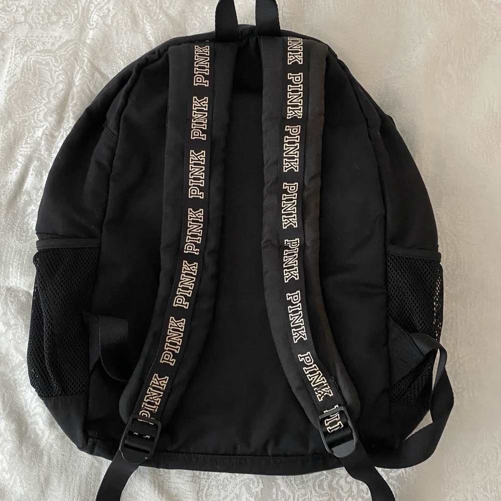 Vs Pink Sequin Campus Backpack - image 3